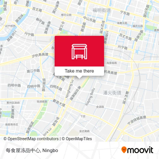 每食屋冻品中心 map
