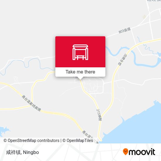 咸祥镇 map