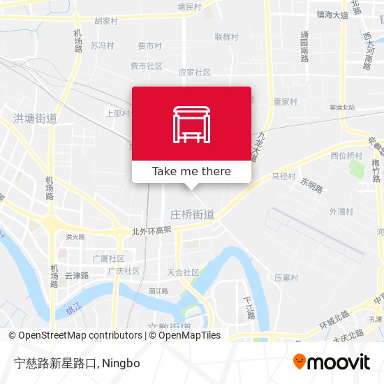 宁慈路新星路口 map