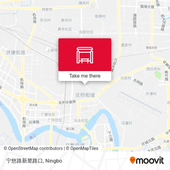 宁慈路新星路口 map