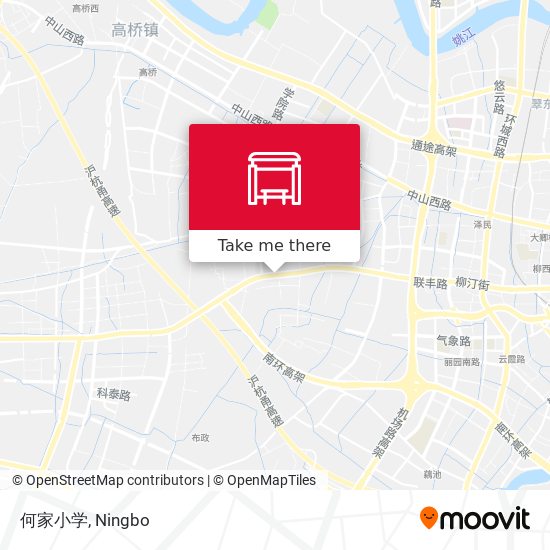 何家小学 map