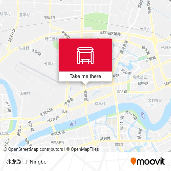 兆龙路口 map
