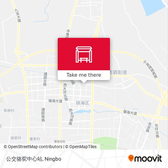 公交骆驼中心站 map