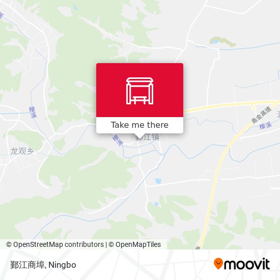 鄞江商埠 map