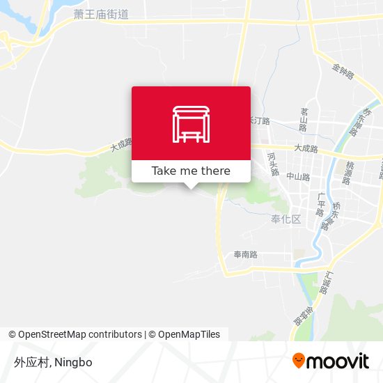 外应村 map