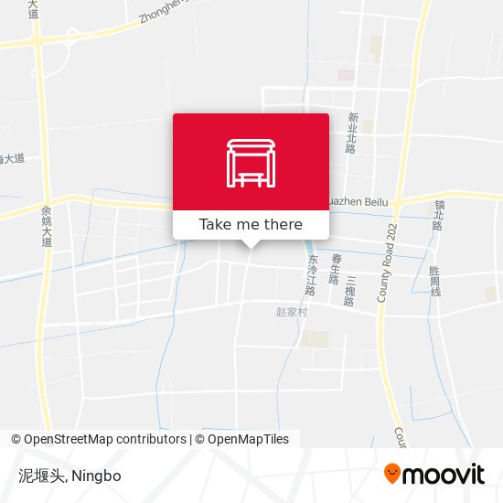 泥堰头 map