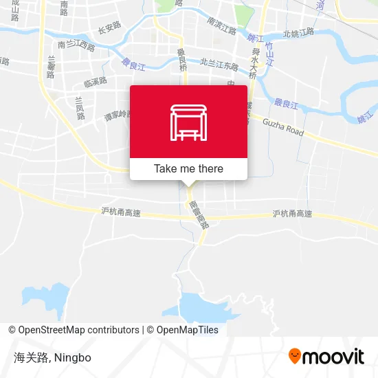 海关路 map
