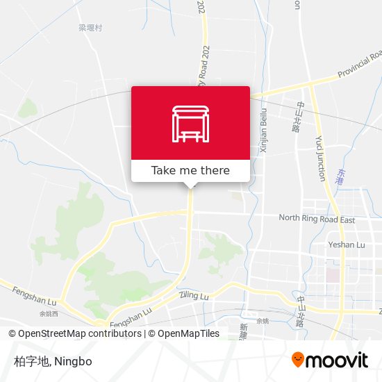 柏字地 map