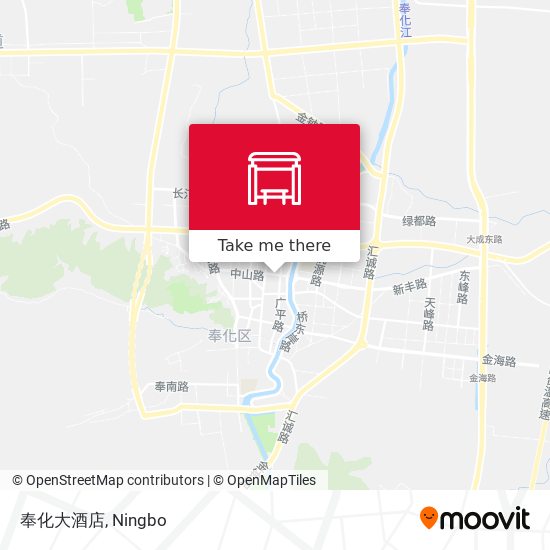 奉化大酒店 map