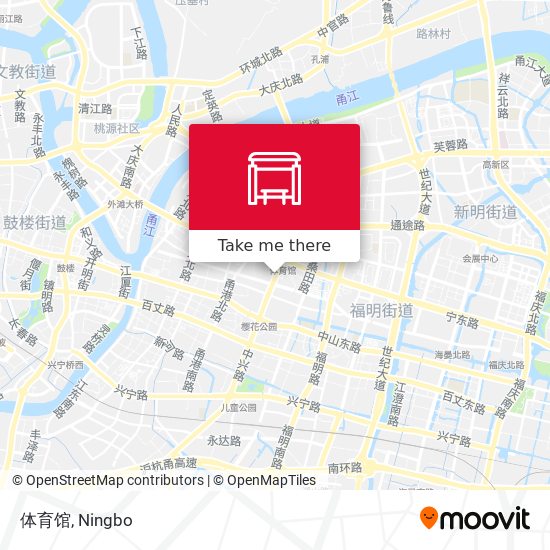 体育馆 map