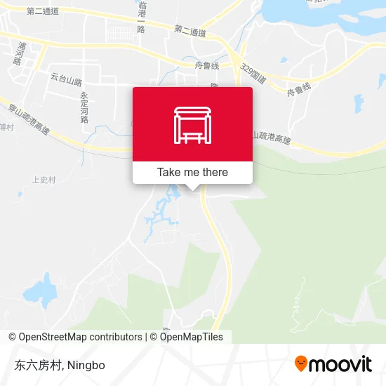 东六房村 map