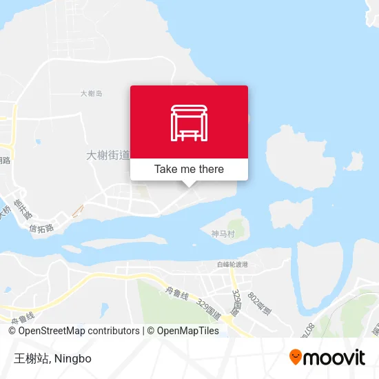 王榭站 map