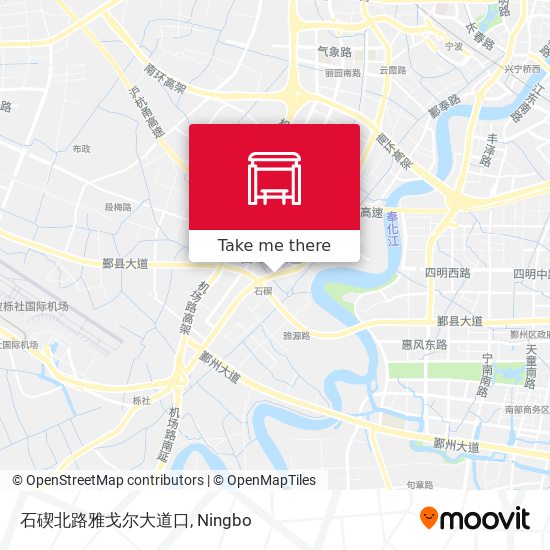 石碶北路雅戈尔大道口 map