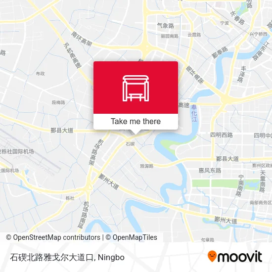 石碶北路雅戈尔大道口 map