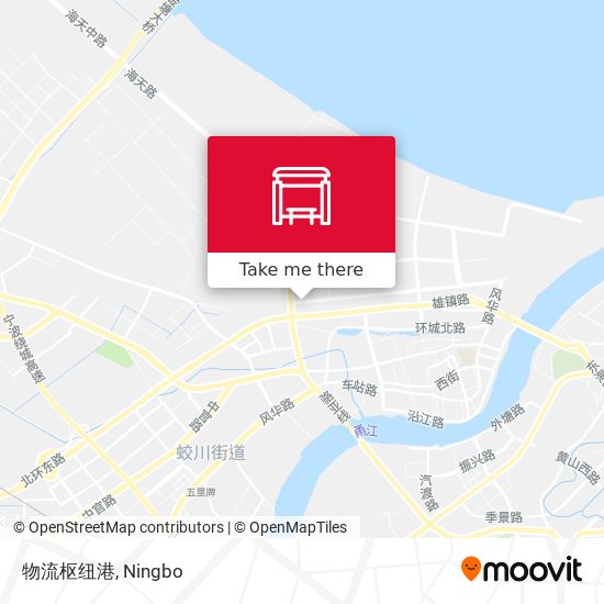 物流枢纽港 map