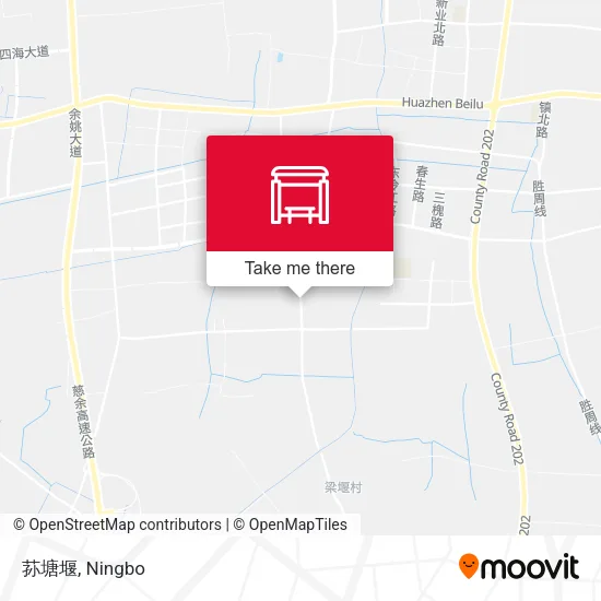 荪塘堰 map