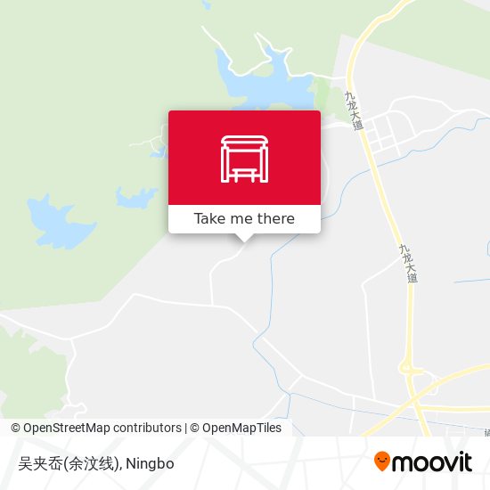 吴夹岙(余汶线) map