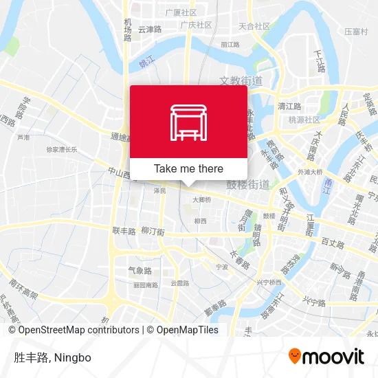 胜丰路 map