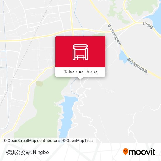 横溪公交站 map