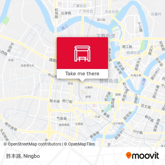 胜丰路 map