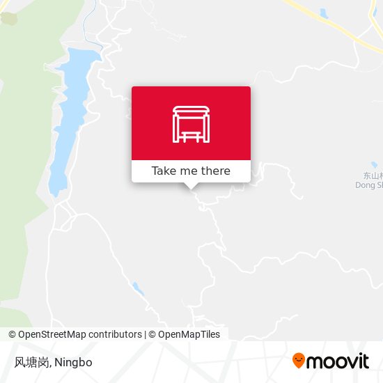 风塘岗 map