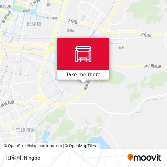 旧宅村 map