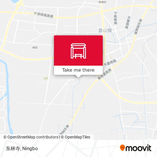 东林寺 map