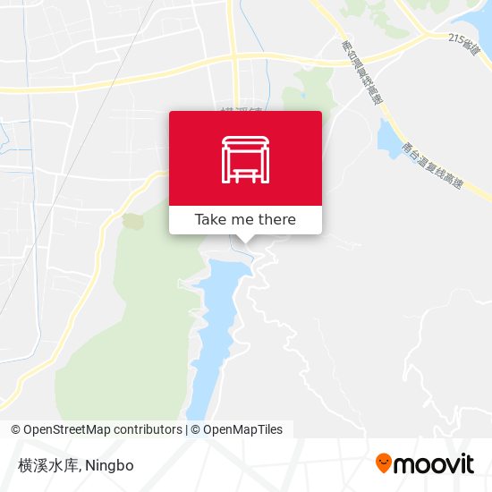 横溪水库 map