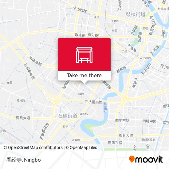 看经寺 map