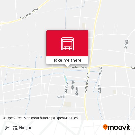 振工路 map