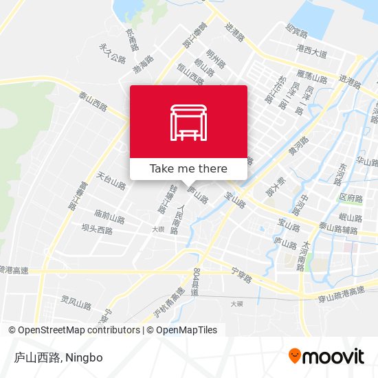 庐山西路 map