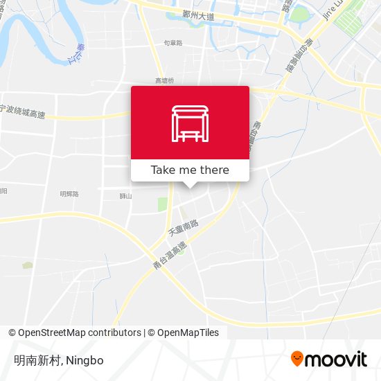 明南新村 map