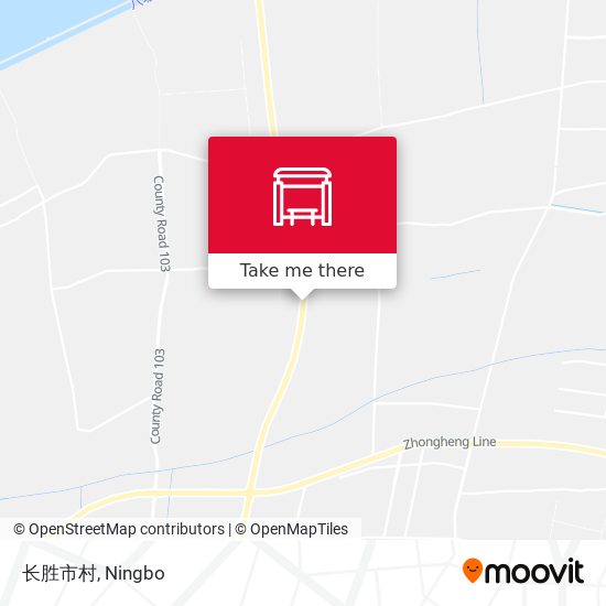长胜市村 map
