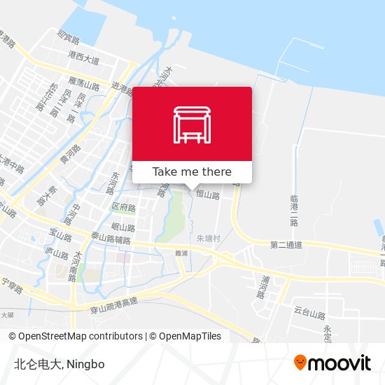 北仑电大 map