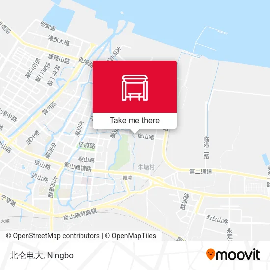 北仑电大 map