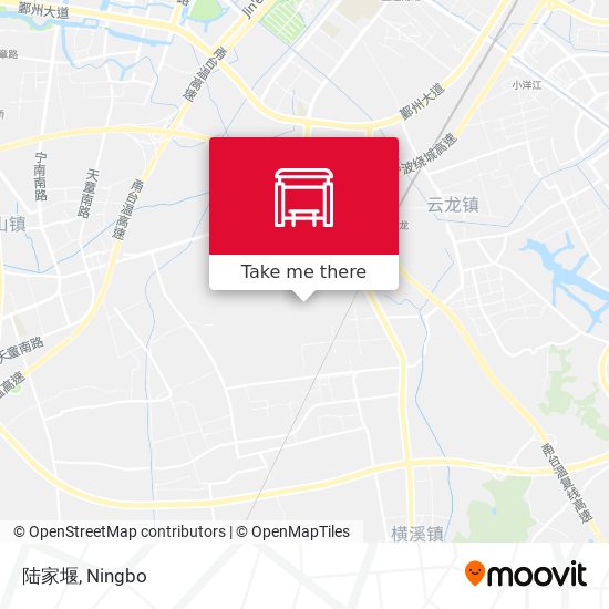 陆家堰 map