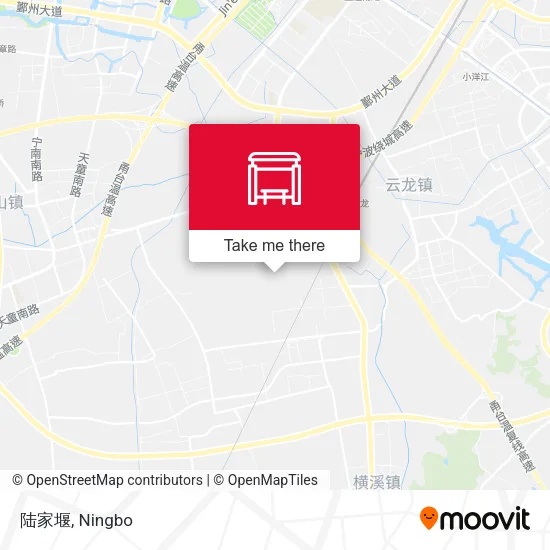 陆家堰 map
