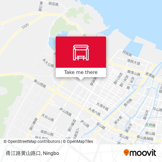甬江路黄山路口 map
