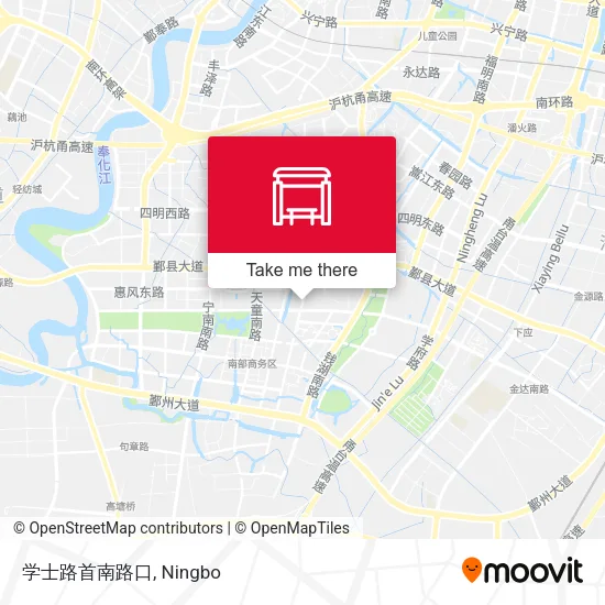 学士路首南路口 map