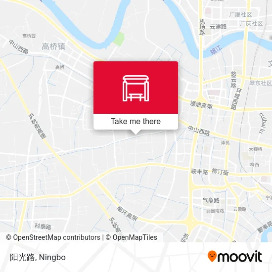 阳光路 map