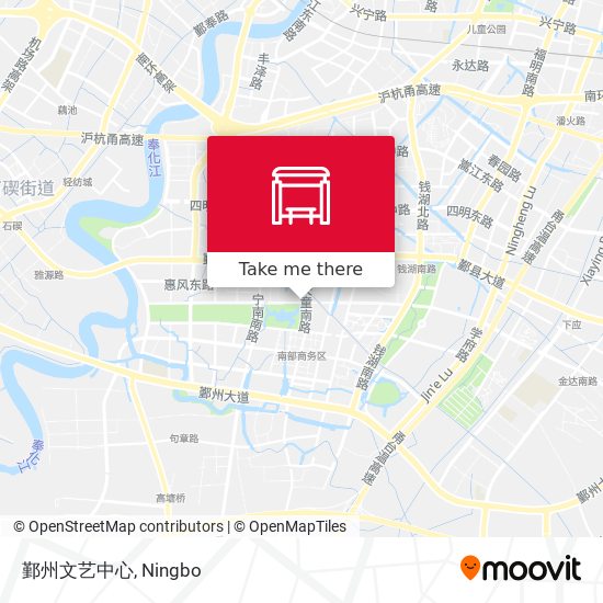 鄞州文艺中心 map