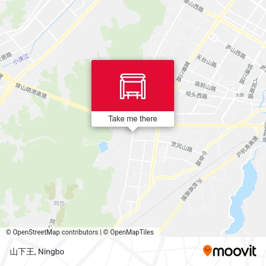 山下王 map