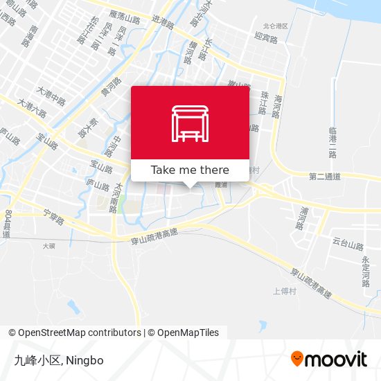 九峰小区 map