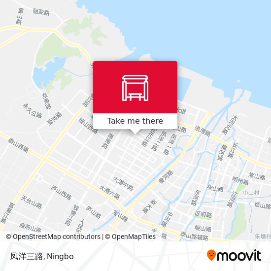 凤洋三路 map