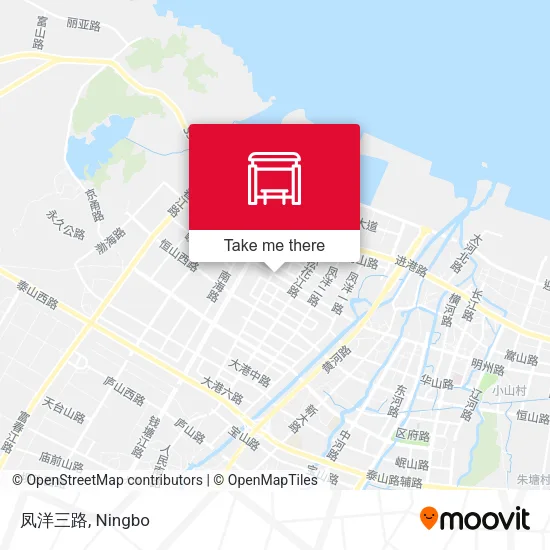 凤洋三路 map