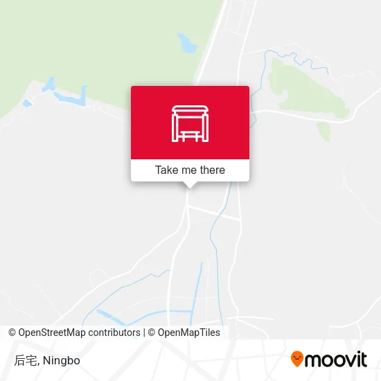 后宅 map