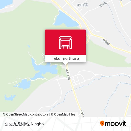 公交九龙湖站 map