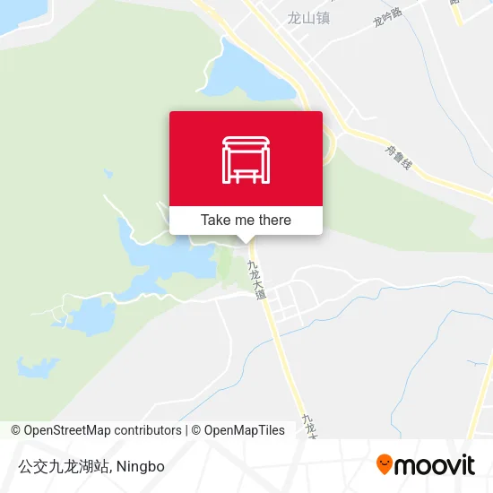 公交九龙湖站 map
