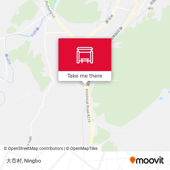 大岙村 map