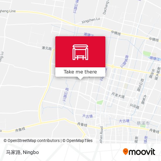 马家路 map